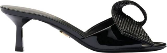 Prada Sandals Black Dames