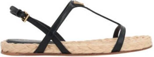 Prada Sandals Black Dames