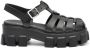 Prada Sandals Black Dames - Thumbnail 1