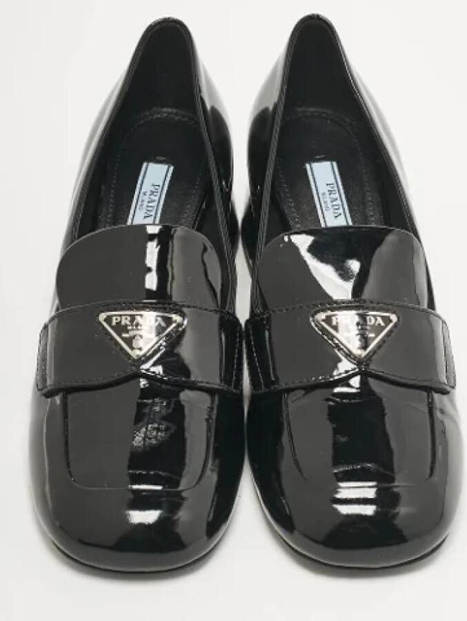 Prada Vintage Pre-owned Fabric heels Black Dames