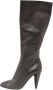 Prada Vintage Pre-owned Leather boots Black Dames - Thumbnail 1