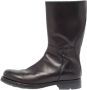 Prada Vintage Pre-owned Leather boots Black Dames - Thumbnail 1