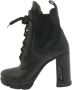 Prada Vintage Pre-owned Leather boots Black Dames - Thumbnail 1