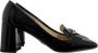 Prada Vintage Pre-owned Leather heels Black Dames - Thumbnail 1