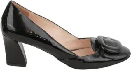 Prada Vintage Pre-owned Leather heels Black Dames