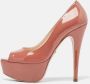 Prada Vintage Pre-owned Leather heels Pink Dames - Thumbnail 1