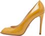Prada Vintage Pre-owned Leather heels Yellow Dames - Thumbnail 1