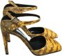 Prada Vintage Pre-owned Leather heels Yellow Dames - Thumbnail 1