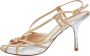 Prada Vintage Pre-owned Leather sandals Beige Dames - Thumbnail 1