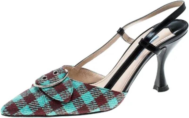 Prada Vintage Pre-owned Leather sandals Multicolor Dames