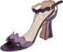 Prada Vintage Pre-owned Leather sandals Purple Dames - Thumbnail 1