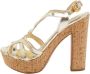 Prada Vintage Pre-owned Leather sandals Yellow Dames - Thumbnail 1