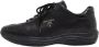 Prada Vintage Pre-owned Leather sneakers Black Dames - Thumbnail 1