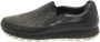 Prada Vintage Pre-owned Leather sneakers Black Dames - Thumbnail 1