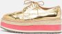 Prada Vintage Pre-owned Leather sneakers Multicolor Dames - Thumbnail 1