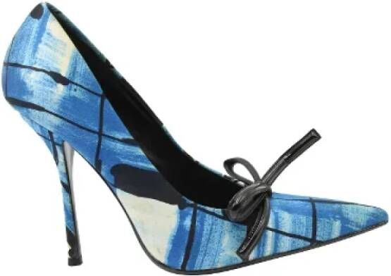 Prada Vintage Pre-owned Pumps Blue Dames