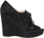 Prada Vintage Pre-owned Suede boots Black Dames - Thumbnail 1