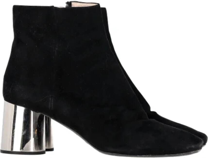 Prada Vintage Pre-owned Suede boots Black Dames