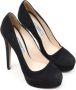 Prada Vintage Pre-owned Suede heels Black Dames - Thumbnail 1