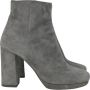 Prada Vintage Pre-owned Suede heels Gray Dames - Thumbnail 1