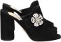 Prada Vintage Pre-owned Suede sandals Black Dames - Thumbnail 1