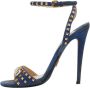 Prada Vintage Pre-owned Suede sandals Blue Dames - Thumbnail 1