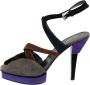 Prada Vintage Pre-owned Suede sandals Multicolor Dames - Thumbnail 1