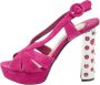 Prada Vintage Pre-owned Suede sandals Pink Dames - Thumbnail 1