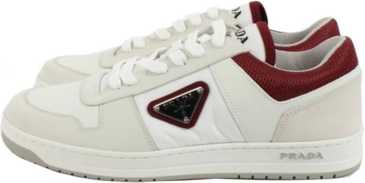 Prada Witte heren sneakers White Heren