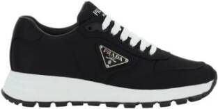 Prada Zwarte America Cup Sneakers Black Heren