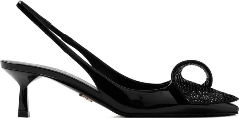 Prada Pumps & high heels Decollete Pumps Crystal in zwart