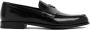 Prada Zwarte Leren Loafers Amandel Teen Black Heren - Thumbnail 1