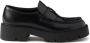 Prada Zwarte Loafer Schoenen voor Mannen Black Heren - Thumbnail 1