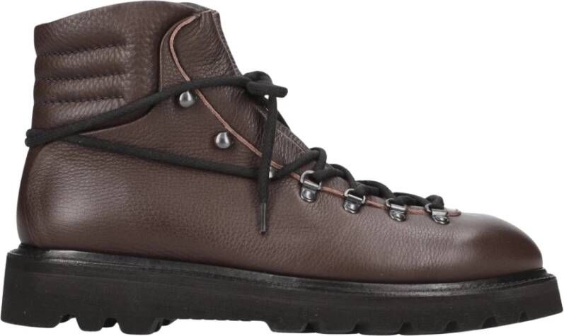 Premiata 32122H leren enkellaarzen Brown Heren