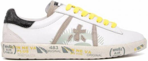 Premiata Leren Sneakers voor Dames White Dames