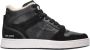 Premiata Basketbal-geïnspireerde couture sneaker met Brogue-details Black - Thumbnail 1