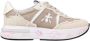 Premiata Beige Leren Sneakers Beige Dames - Thumbnail 1