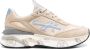 Premiata Beige Mesh Sneakers met Gouden Logo Beige Dames - Thumbnail 8