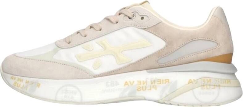 Premiata Beige Stijlvolle Sneakers Multicolor