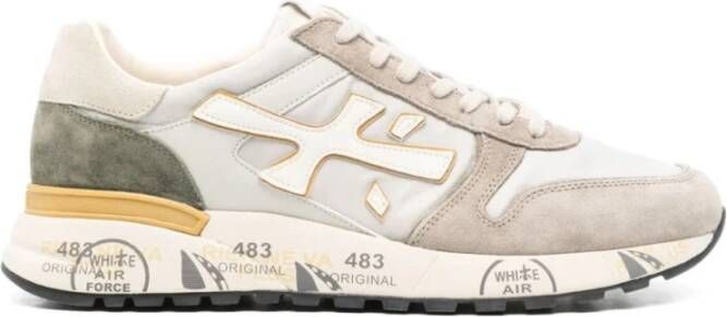 Premiata Beige Platte Schoenen Mick Beige Heren