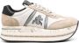 Premiata Beige Sneakers Beth Suede Fabric Beige Dames - Thumbnail 1