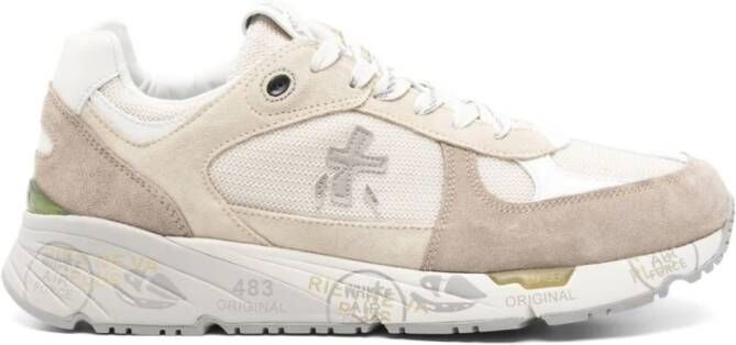 Premiata Beige Sneakers voor Mannen Beige Heren