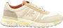 Premiata Beige Suède Sneakers met Stof en Leren Details Multicolor Heren - Thumbnail 1