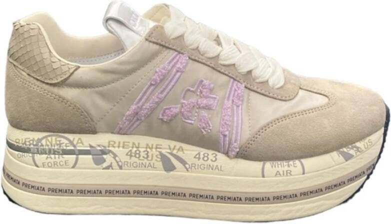 Premiata Low-Top Sneakers Beth 6954 Sneaker in beige