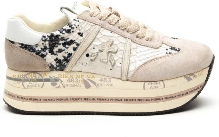 Premiata Beth Stijlvolle Sneakers Multicolor Dames