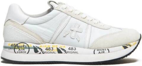 Premiata Bianco Noos Dames Sneakers White Dames