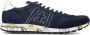 Premiata Blauwe Geperforeerde Suède Eric Sneakers Blue Heren - Thumbnail 1