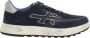 Premiata Blauwe lage sneakers met rubberen zool Blue Heren - Thumbnail 1