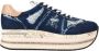 Premiata Blauwe Sneakers Blue Dames - Thumbnail 1