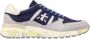 Premiata Blauwe Mesh en Suède Sneakers Blue Heren - Thumbnail 14